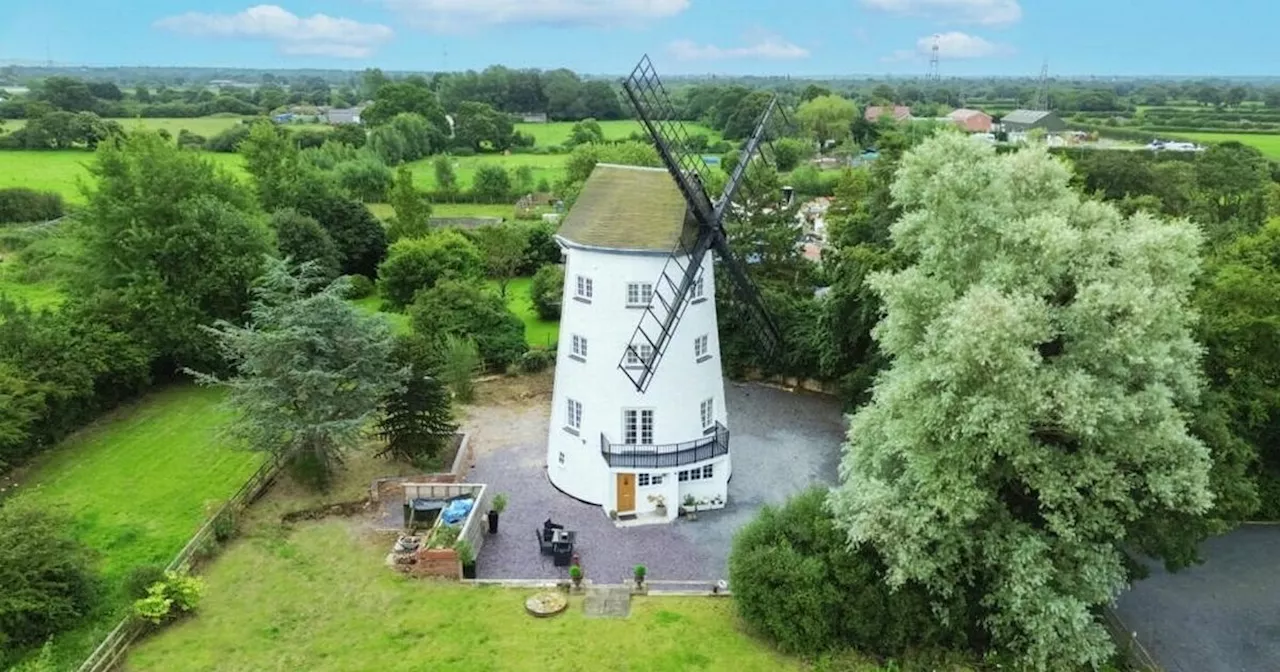 Inside the gorgeous £850k windmill that you can now live in