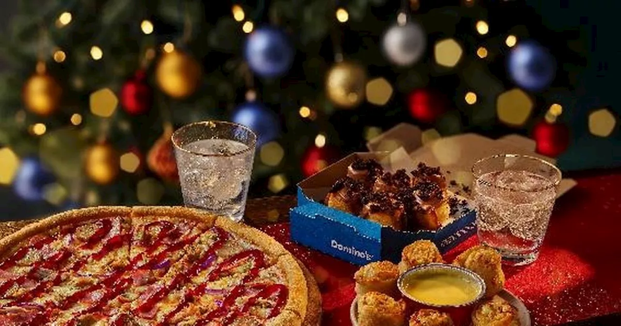 New additions and return of Festive One in Domino's Christmas menu