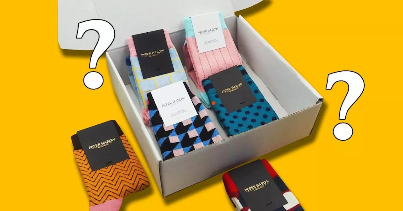 Peper Harow’s Christmas Mystery Box lets you give luxury socks this year