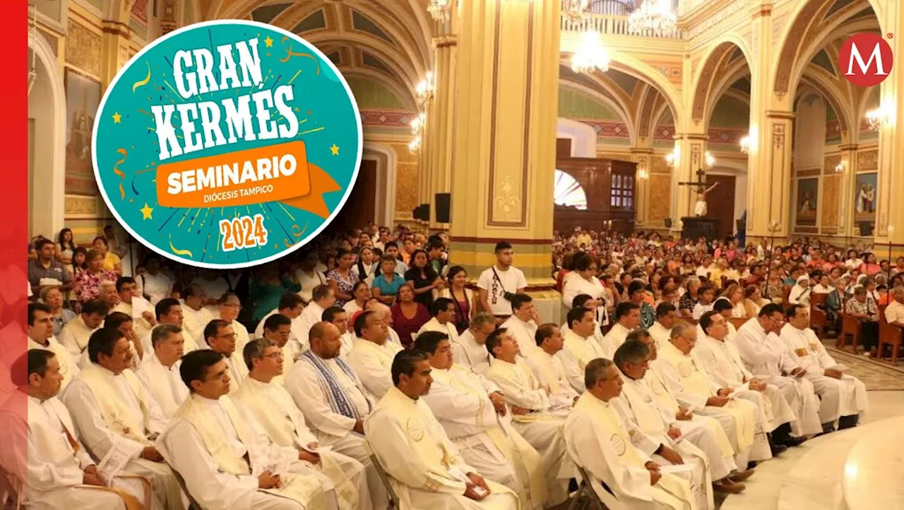 Invitan a la Gran Kermés del Seminario Conciliar de Tampico