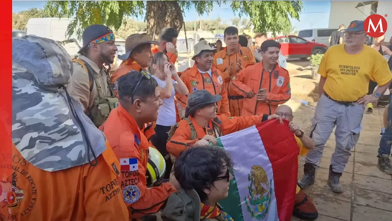 Los Topos Azteca siguen buscando desaparecidos en la Comunidad Valenciana