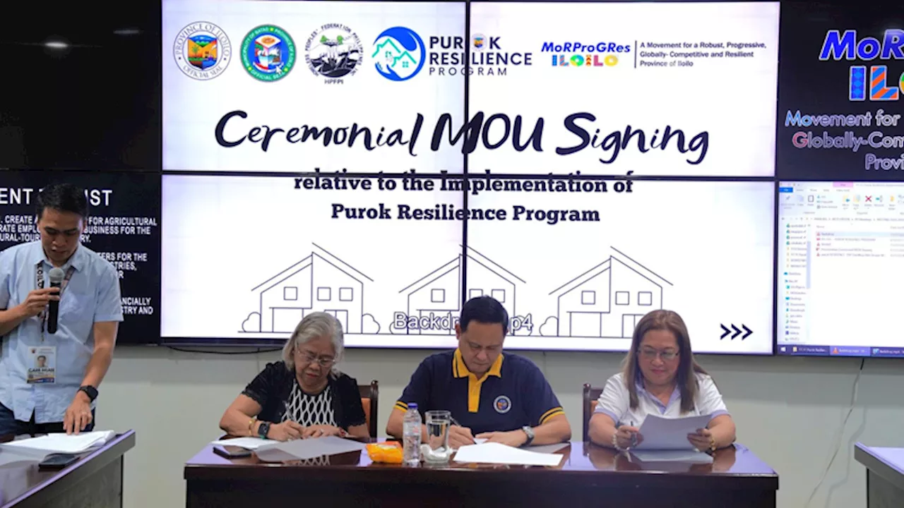 Provincial government launches socialized housing project in Batad, Iloilo