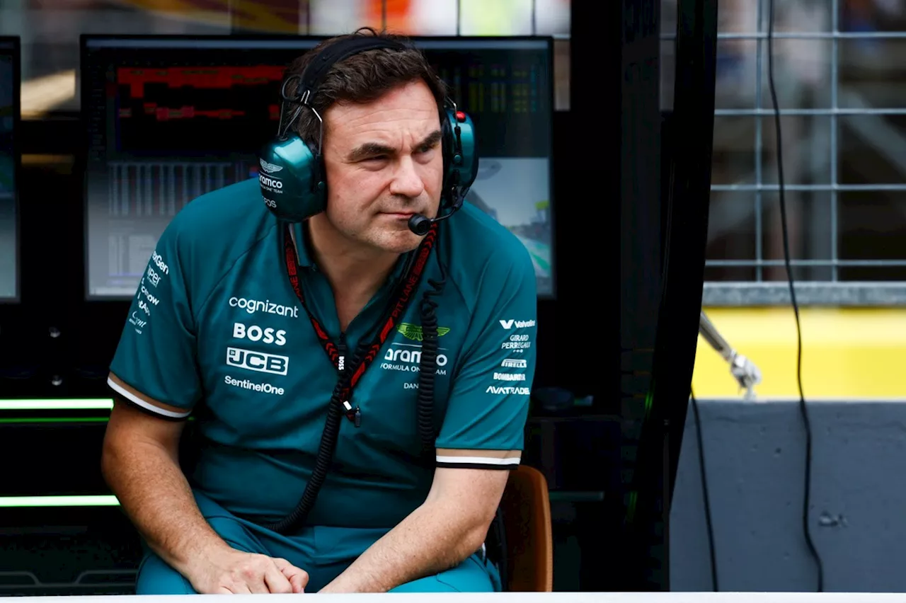 Fallows steps down as Aston Martin F1 tech director