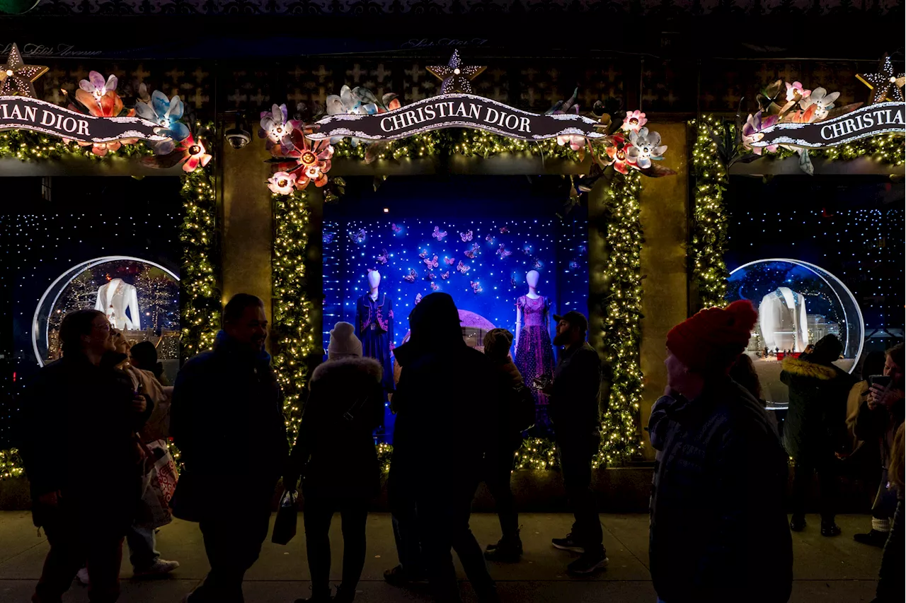 Saks Fifth Avenue’s holiday light display in Manhattan changing up this season