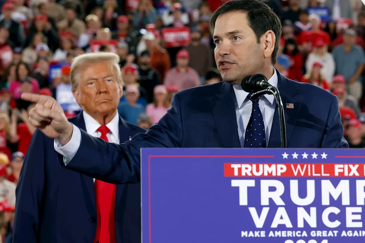 Trump expected to choose Sen. Marco Rubio for secretary of state