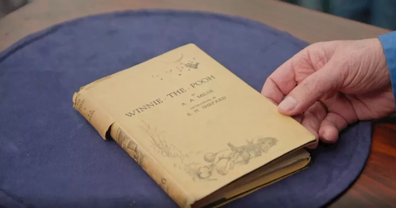 Antiques Roadshow guest bewildered over Winnie the Pooh book's value