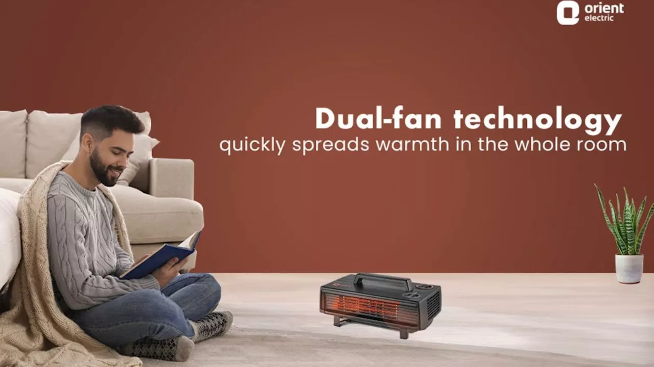 सर्दियों में आराम का साथी! Best Orient Room Heater In India से कम बिजली खपते के साथ मिलेगी गर्माहट