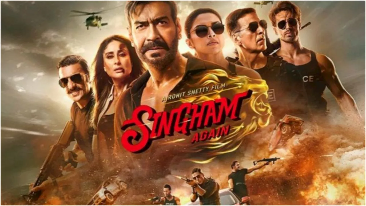 Singham Again Box Office: दूसरे सोमवार को धड़ाम से गिरी सिंघम अगेन, कमाई देख अजय देवगन को लगेगा झटका