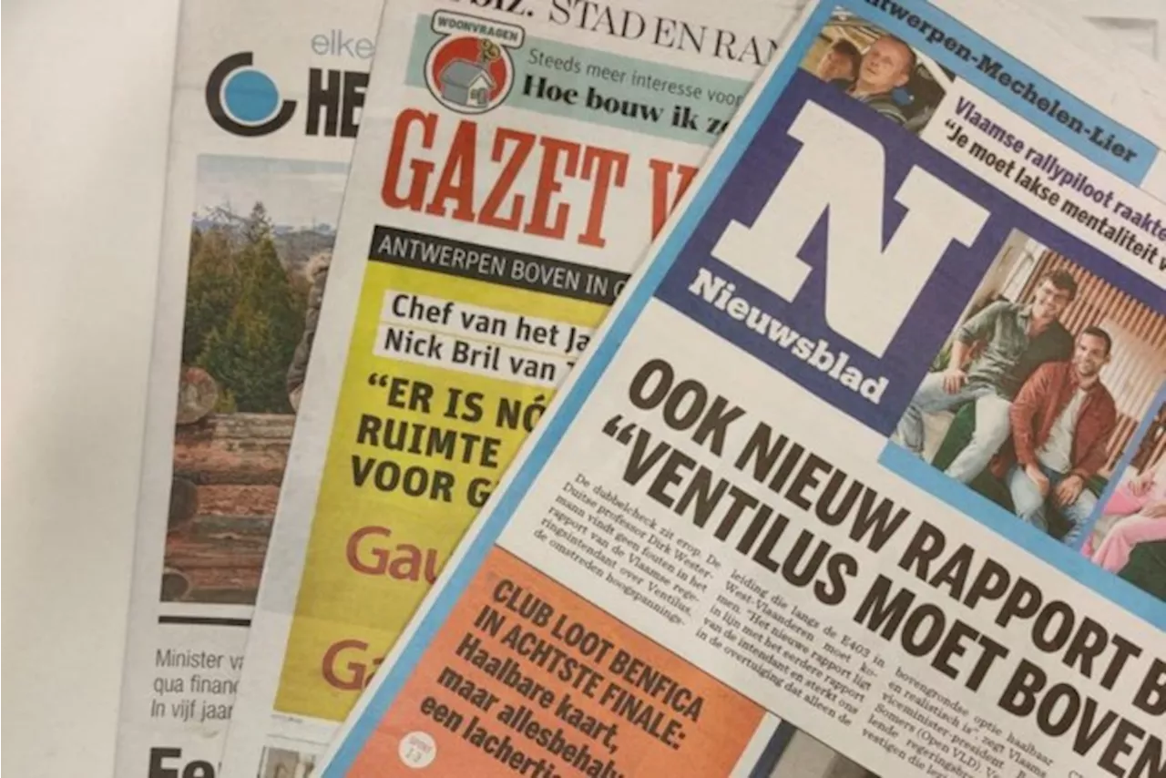 Meer dan de helft van de Belgen leest nog elke dag een dagblad