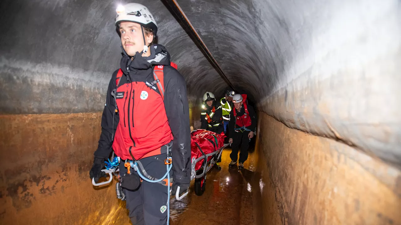 „Verletzte“ aus Wasserleitung in Mödling gerettet