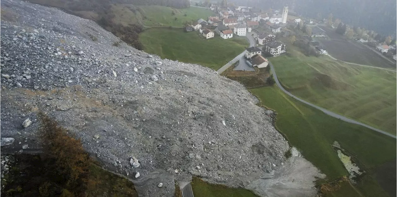 Erdrutsch-Risiko: Schweizer Dorf wird erneut evakuiert