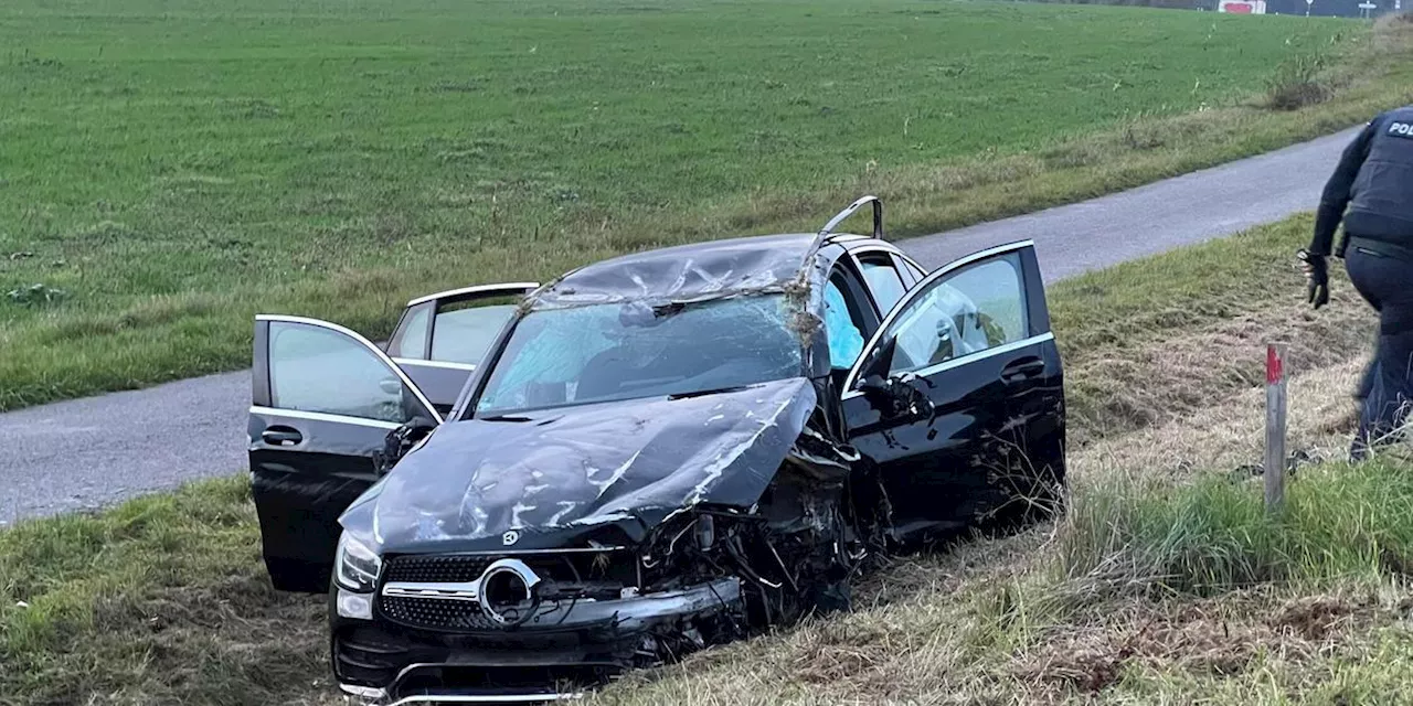 T&ouml;dlicher Unfall im Landkreis Ansbach: B13 komplett gesperrt - 91-J&auml;hriger erliegt Verletzungen