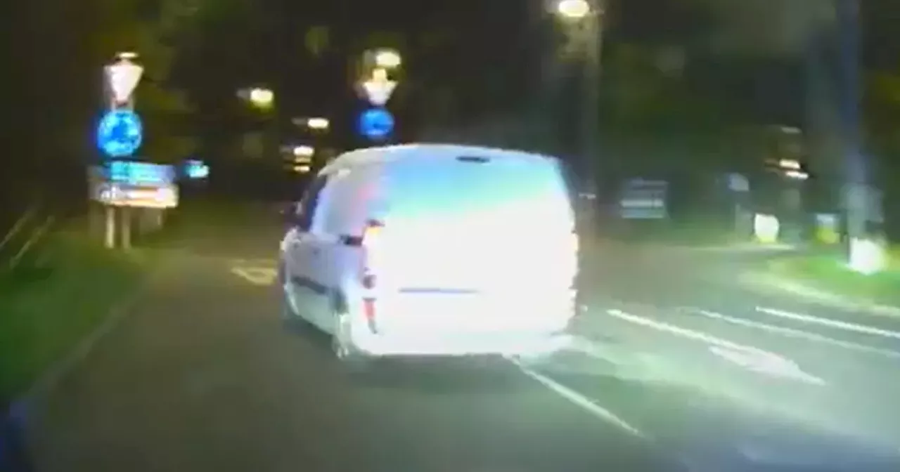 Police release video after 80mph pursuit through villages