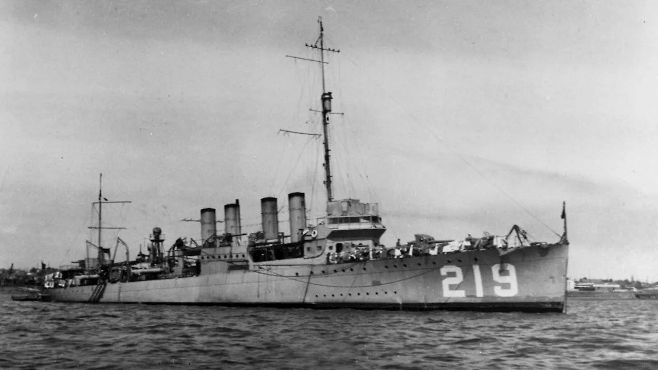 US-Kriegsschiff 'USS Edsall' nach über 80 Jahren im Pazifik entdeckt