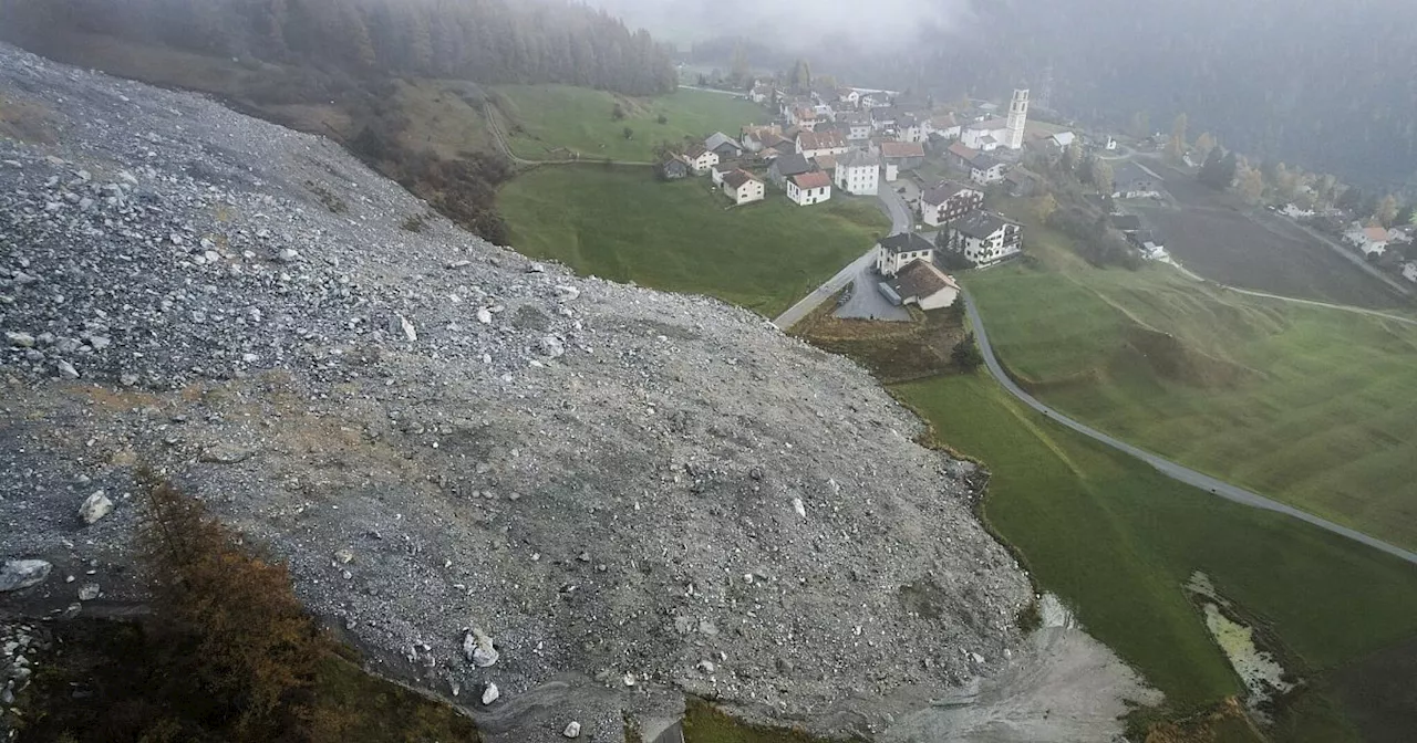 Erdrutsch-Risiko: Schweizer Dorf wird erneut evakuiert