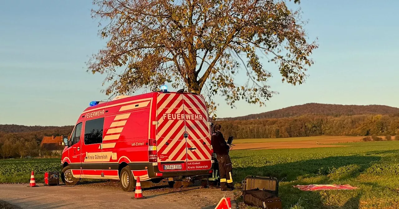 Leichenfund im Kreis Gütersloh: Scharfe Kritik von Bürger an Suchaktion der Polizei