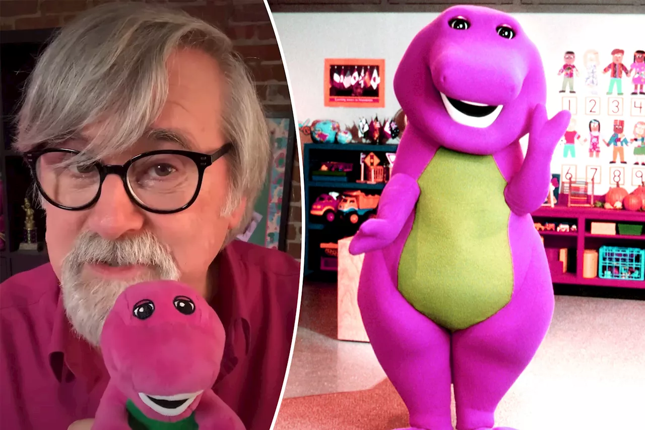 'Barney & Friends' voice actor received death threats for playing America's favorite dinosaur