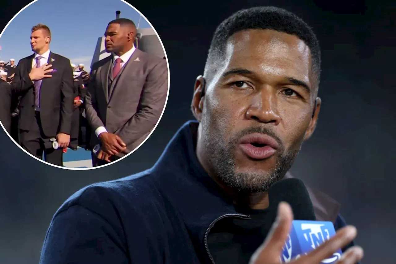 Fox Sports won't punish Michael Strahan after national anthem controversy