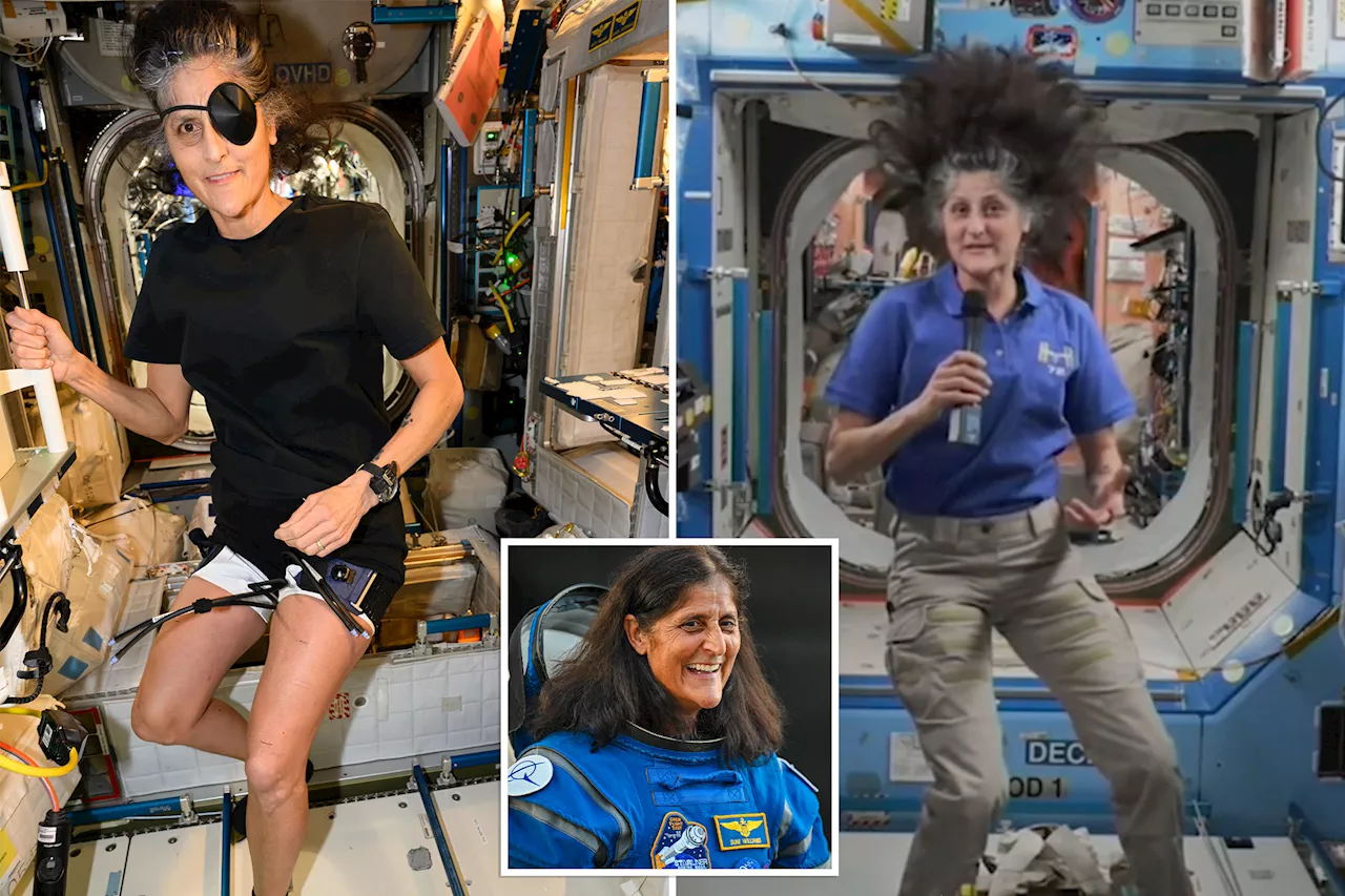 Stranded NASA astronaut Sunita Williams speaks out about concerns over her weight loss in space