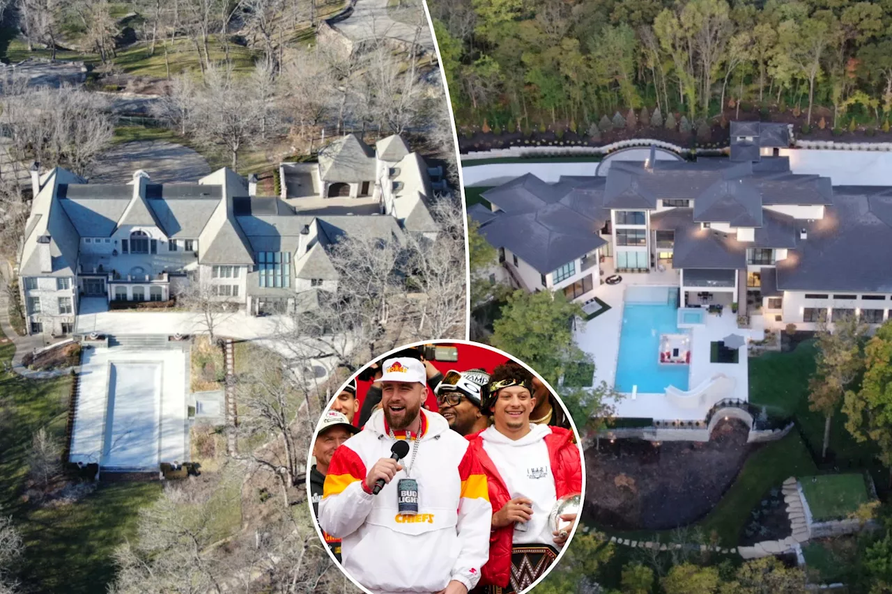 Travis Kelce and Patrick Mahomes' mansions burglarized within hours of each other