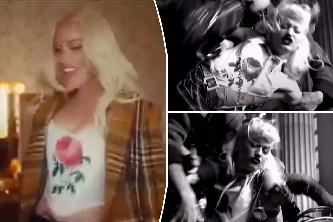 Gwen Stefani rewears Vivienne Westwood corset from 'Spiderwebs' music video nearly 30 years later