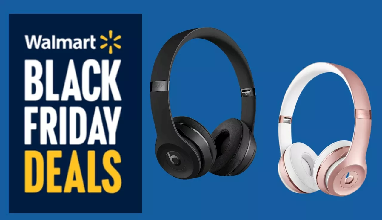 Walmart has Beats Solo3 Wireless Headphones on sale for a massive $130 off during Black Friday Deals event