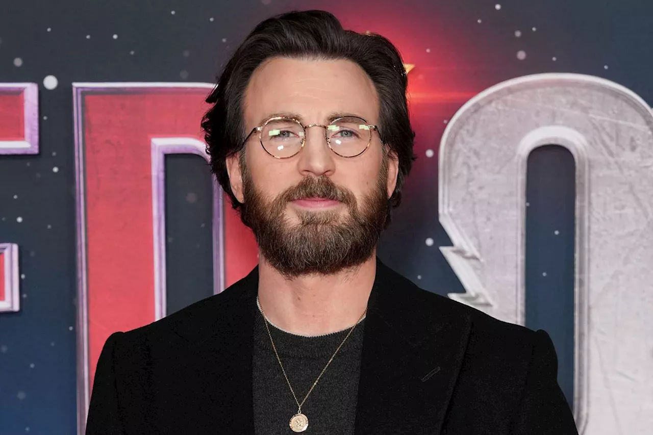 Chris Evans Reveals the Reason Behind His Scruffy New Beard — Watch the Video!