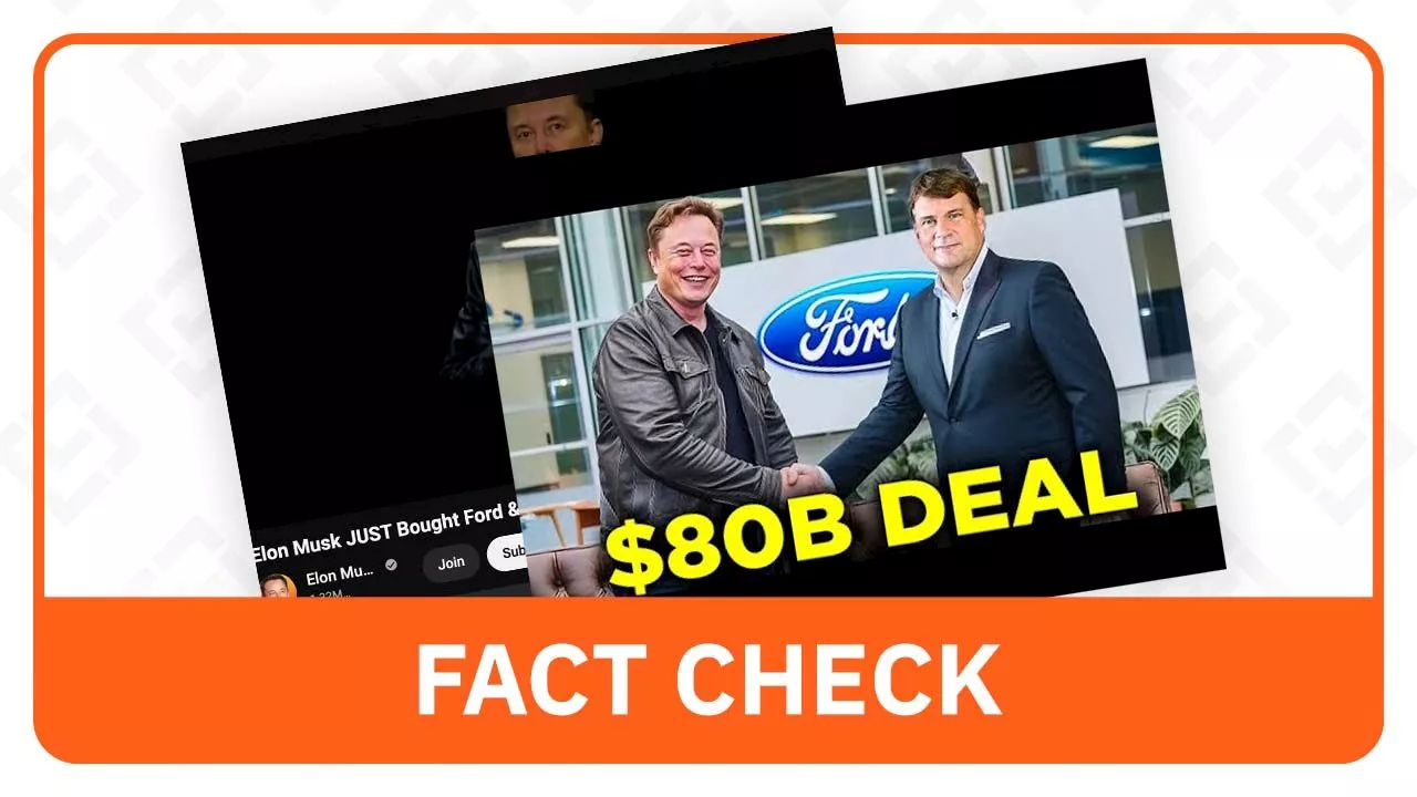 FACT CHECK: Elon Musk did not buy Ford