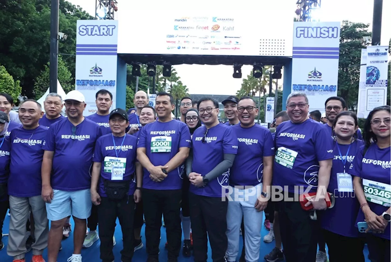 Meriahkan Hari Pahlawan, IKA Trisakti Gelar Reformasi Run dengan 5.000 Peserta