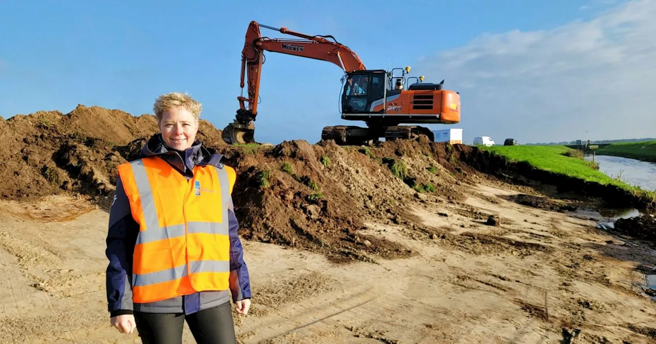 Schoonebeekerdiep op de schop: vissen varen er wel bij