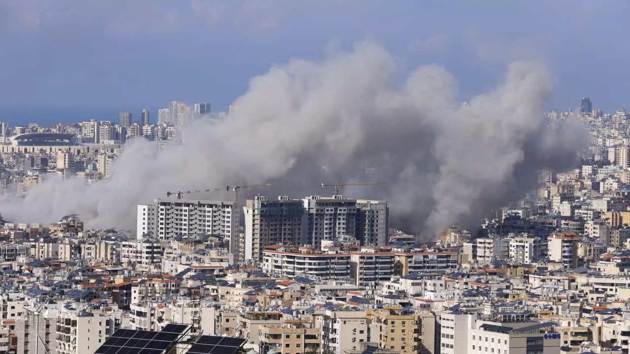 Israeli strikes on Lebanon kill a dozen people as Hezbollah attack kills two in Israel