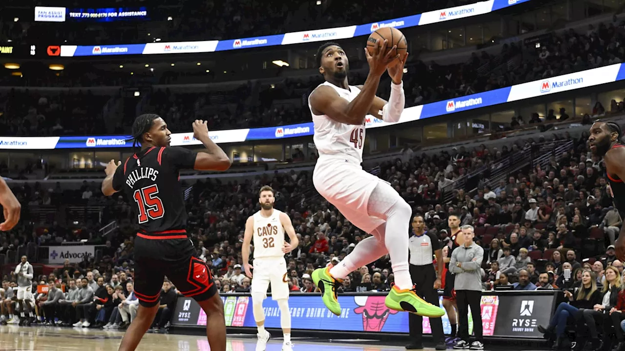 Donovan Mitchell's Insane Layup in Bulls-Cavaliers Goes Viral