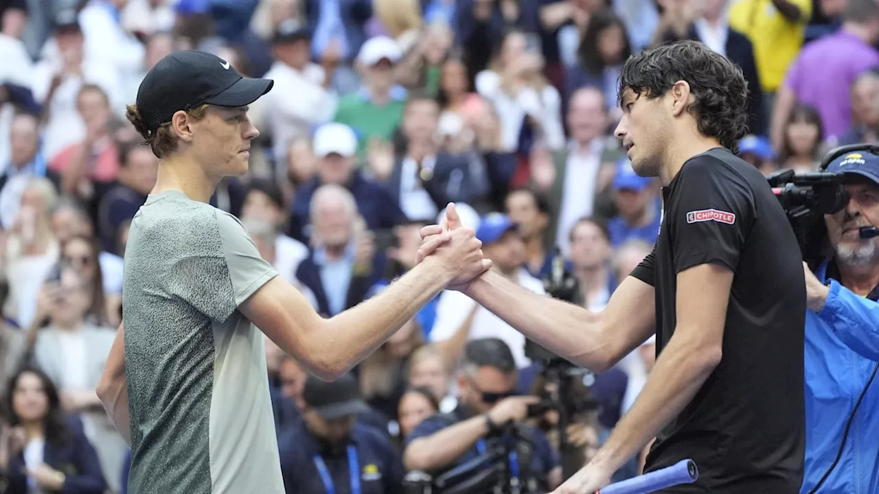 Jannik Sinner Beats Taylor Fritz in Group Stage of ATP Finals