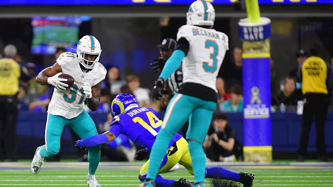 Miami Dolphins 2024 Week 10 Snap Count Observations