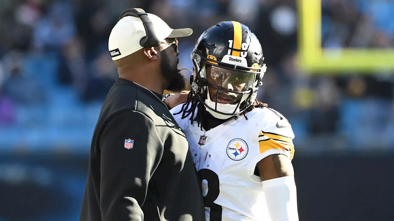 Pittsburgh Steelers' Mike Tomlin Barely Acknowledges Diontae Johnson