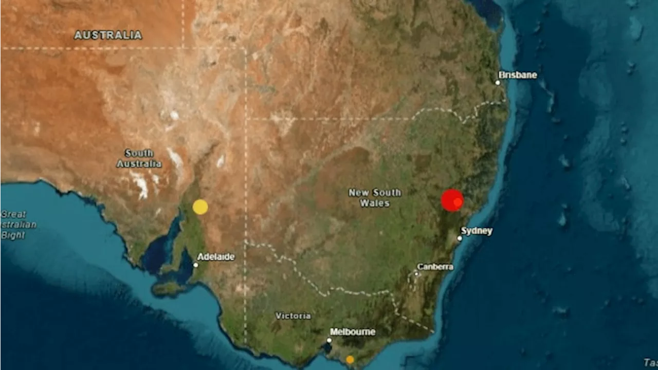 Thousands left without power after magnitude 4.1 earthquake rocks NSW