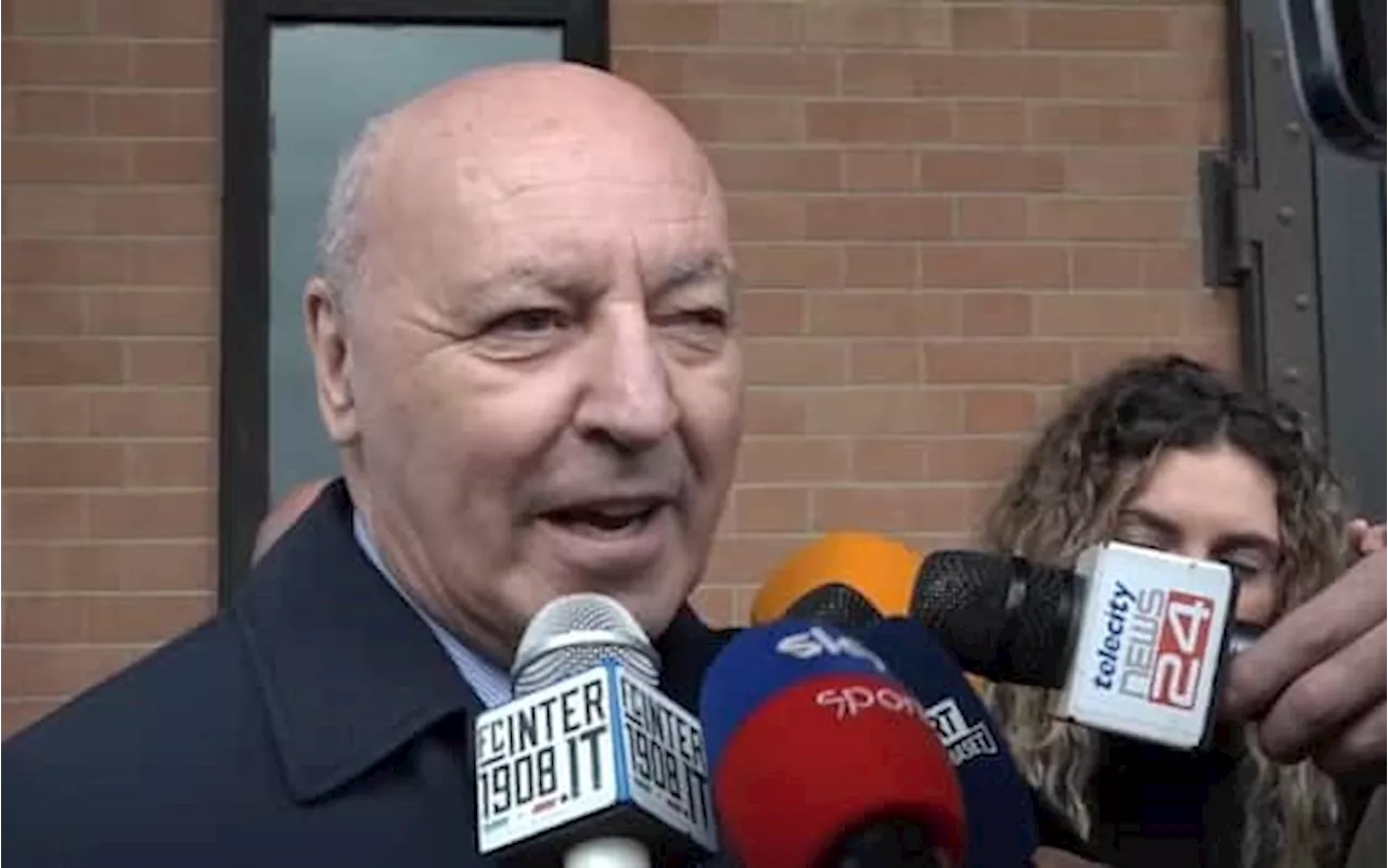 Inter, Marotta: 'Conte? Con Var meno errori. A Scaroni auguro seconda stella'