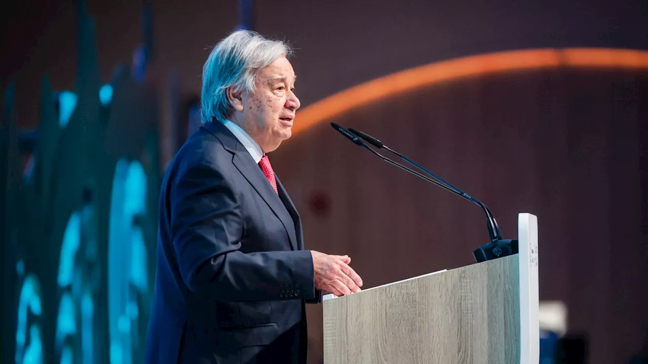 Uno-Klimakonferenz in Baku: Guterres spricht vom »finalen Countdown« für das 1,5-Grad-Ziel