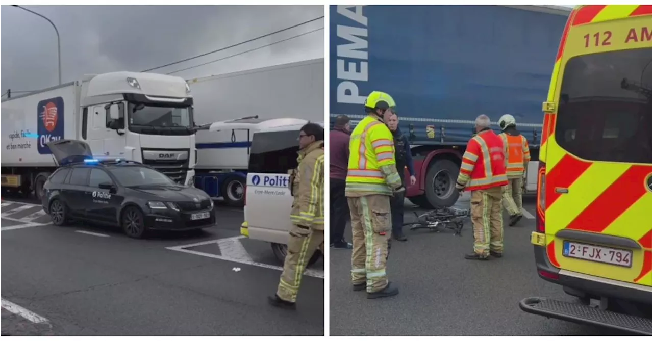 Terrible drame à Alost : un cycliste entre la vie et la mort après avoir été renversé par un camion, « le vélo