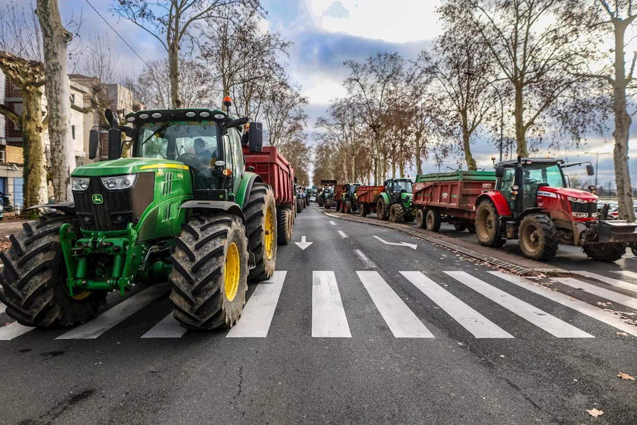 Colère agricole : comment circuler à Agen le 19 novembre, jour de manifestation