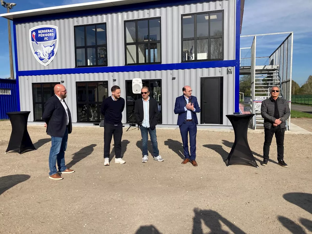 Football à Bergerac : le nouveau siège du BPFC inauguré