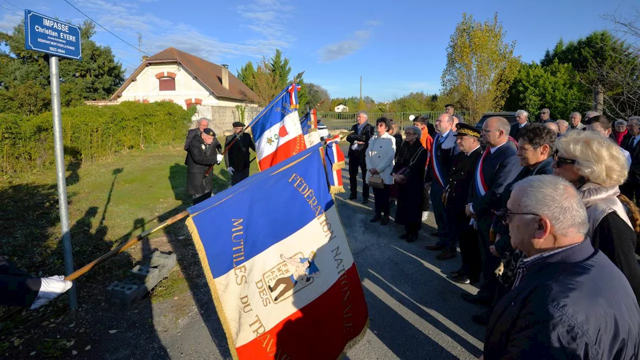 Qui était Christian Eyère, résistant fusillé à 17 ans, qui a donné son nom à une impasse de Bergerac ?