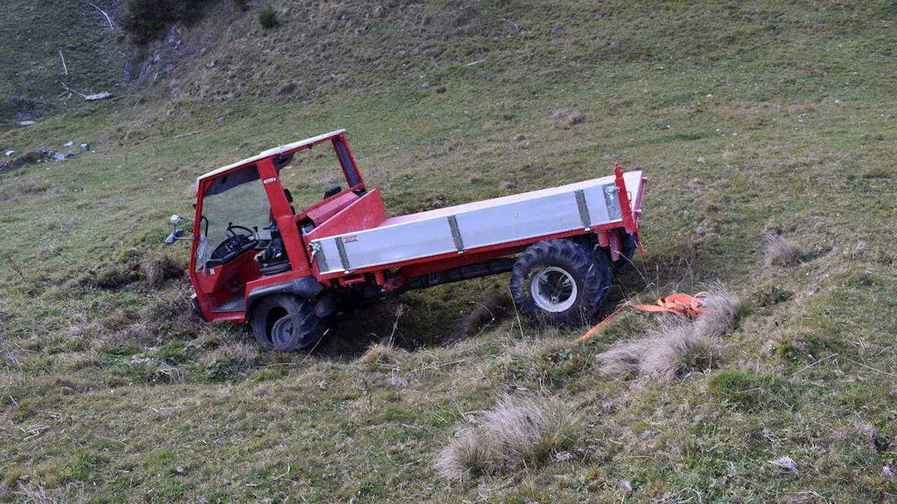 53-Jähriger verunfallt in Urnäsch tödlich mit landwirtschaftlichem Transporter