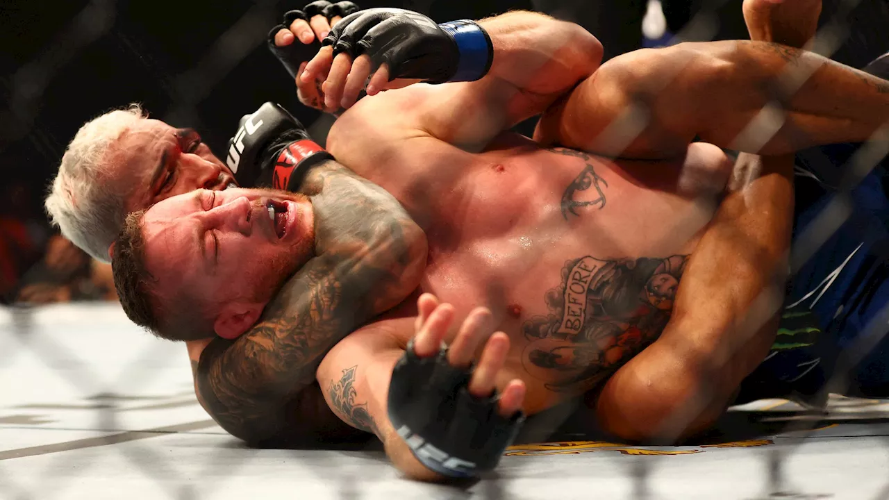 UFC 309 star Charles Oliveira made Justin Gaethje eat his words by shaking ‘quitter’ tag in barnstorming li...