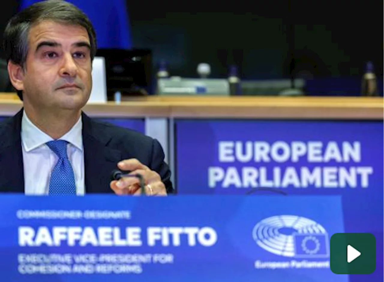 L'audizione di Fitto all'Europarlamento: 'Rappresento l'Europa, non un partito'