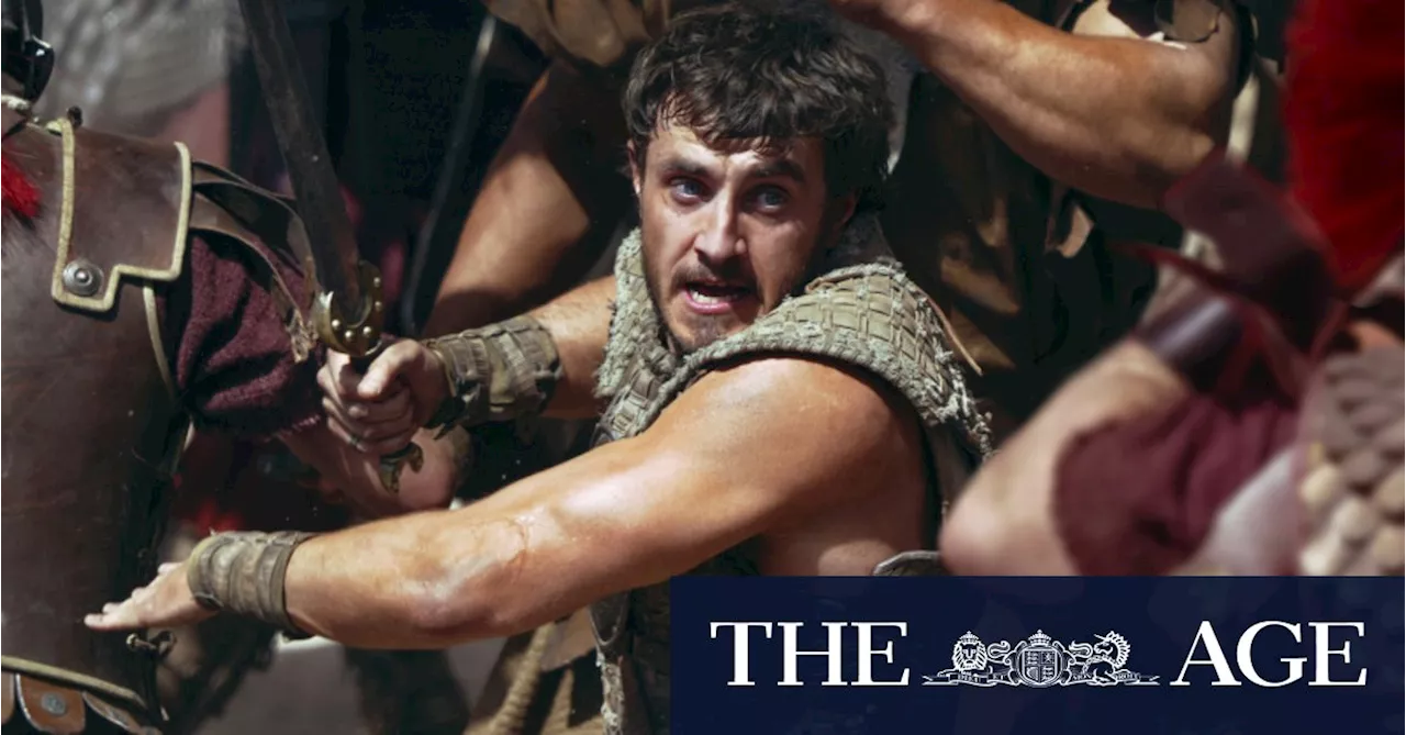 Paul Mescal is the star of Gladiator II, but Denzel Washington steals the show