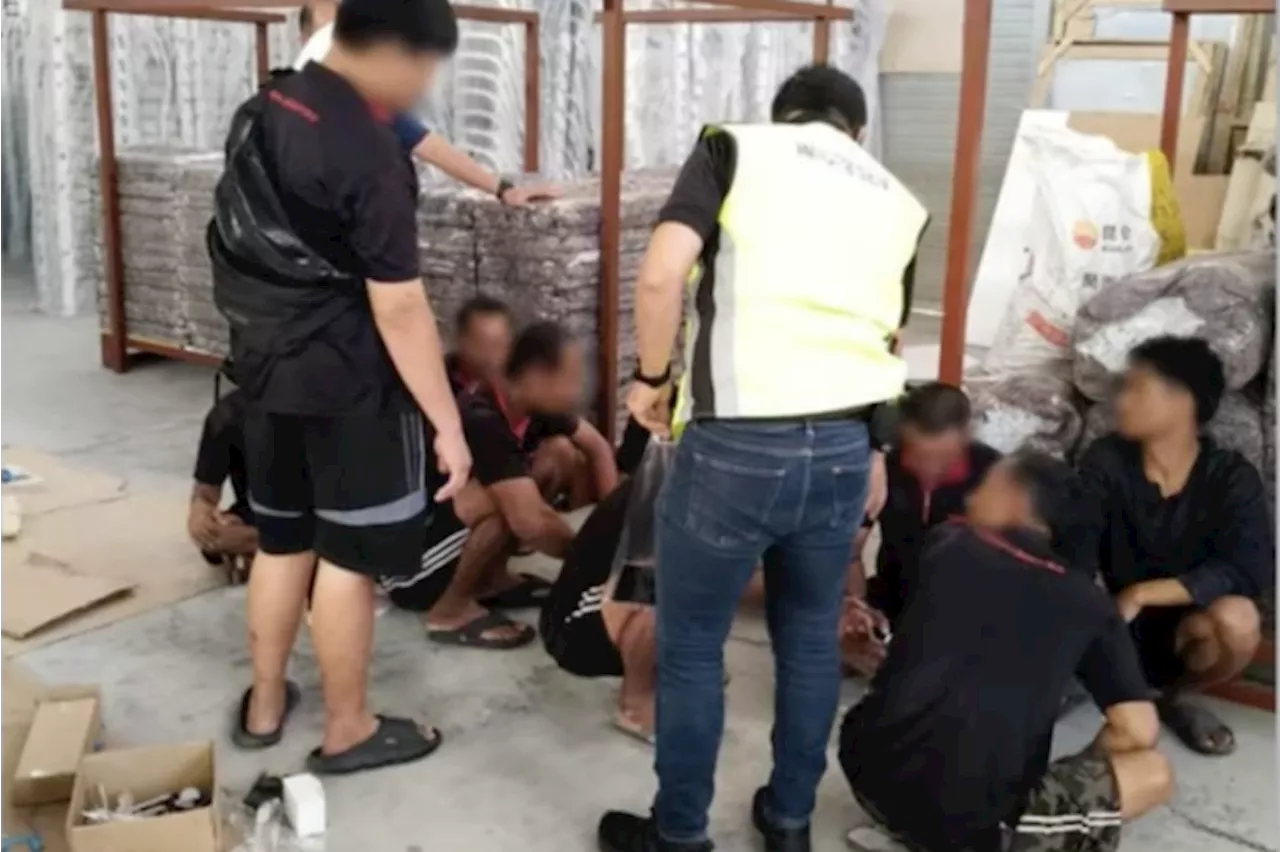 Singaporean among 88 illegals nabbed in Johor Bahru, Muar raids