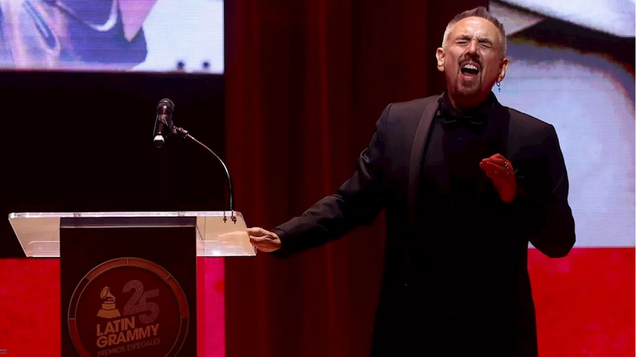 Alejandro Lerner recibió el premio a la excelencia en los Latin Grammy: “Fue mágico”