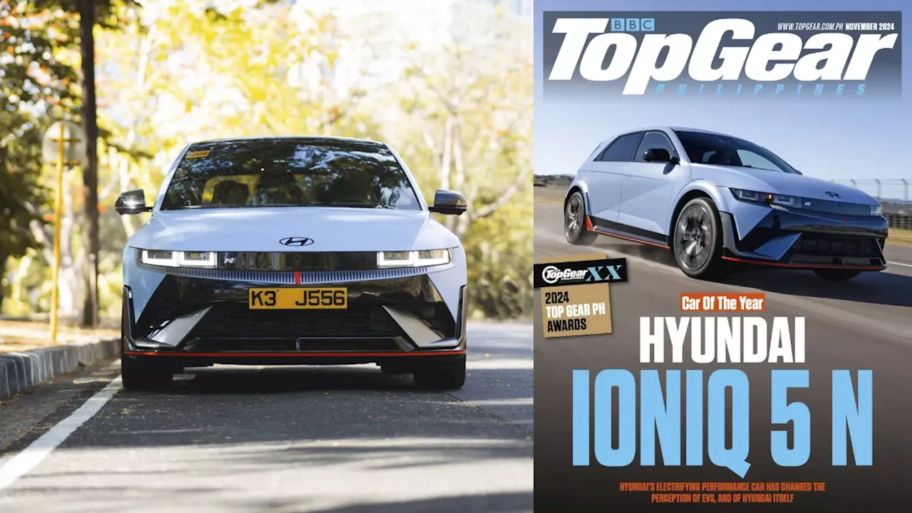 How did the Hyundai Ioniq 5 N win the 2024 Car of the Year Award?