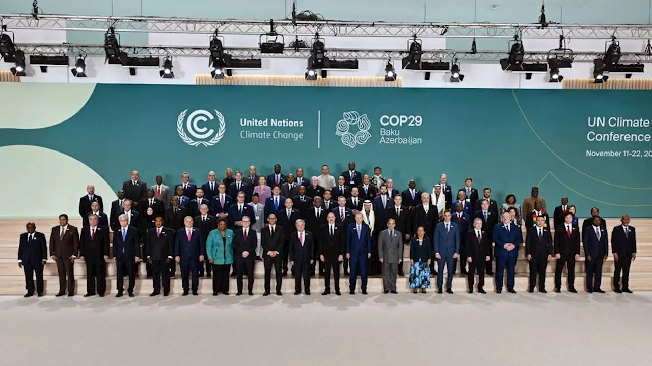 World leaders gather in Azerbaijan's capital as COP29 climate summit begins